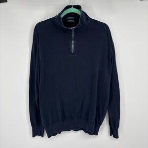 Paul & Shark Men's Navy Zip-Up Sweater